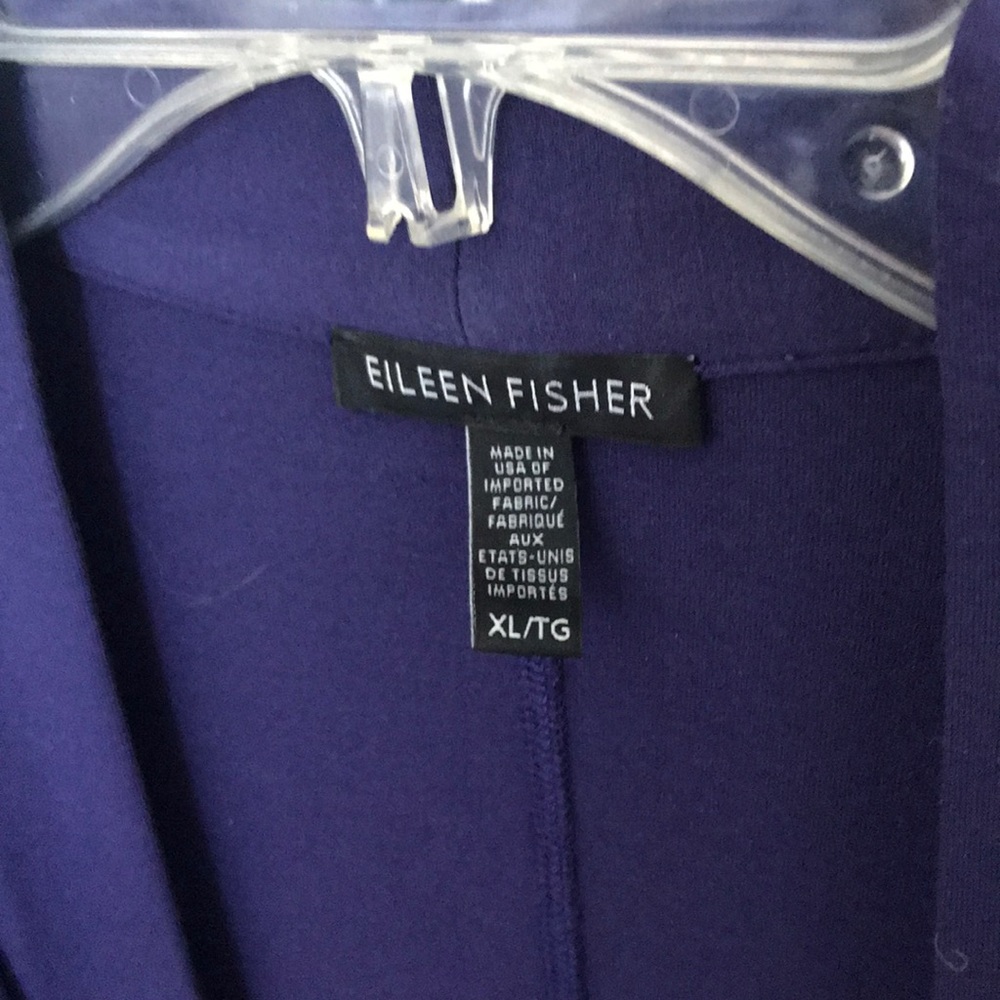 Eileen Fisher knit open cardigan Size XL
